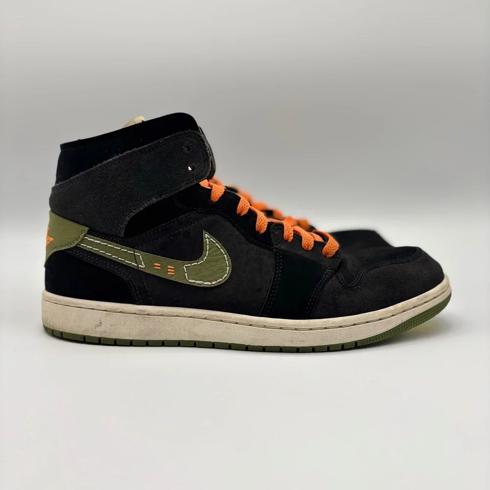 Air Jordan 1 Mid SE Craft Anthracite Sky J Light Olive FD6817-003 Mens 11